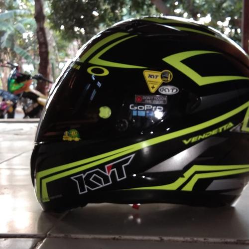 Jual helm kyt vendetta 2 full modif 