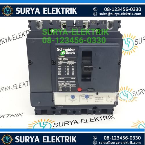 Foto Produk MCCB SCHNEIDER NS250N NSX250N NSX 250A 250 A AMPER 4P 4POLE LV431840 dari SURYA-ELEKTRIK