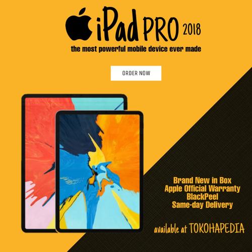 Jual Apple iPad Pro 2018 11" inch 256GB 4G Wifi Cellular SILVER, SPACE ...