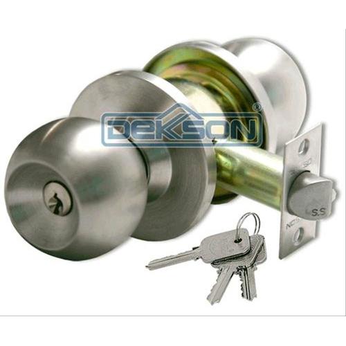 Foto Produk KUNCI BULAT DEKKSON KCBL 8587 ET SSS Kunci Pintu Stainless Bulat Put dari atmarinishop