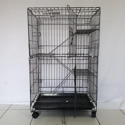 Foto Produk Kandang Kucing Tingkat 3 Size 60x40x90 CM dari Pets Corner