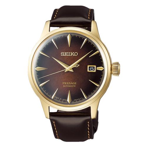 Seiko Presage SRPD36J1 Cocktail Automatic Brown Limited Edition di  Jamtanganonline_new Tokopedia