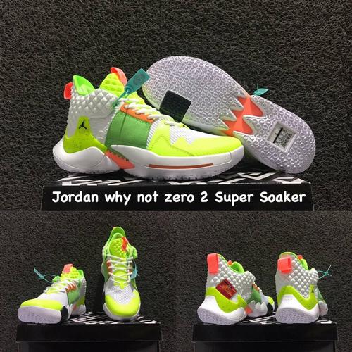 Jual Sepatu Basket Air Jordan Why Not 0.2 Super Soaker Green White Hijau Kota Batam Elite Basketball Store Tokopedia