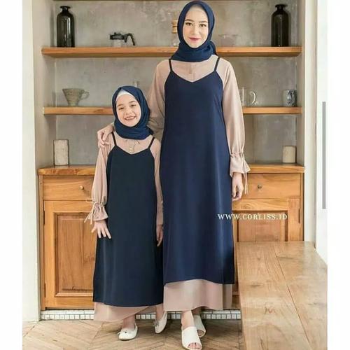 Foto Produk BAJU GAMIS IBU DAN ANAK ROSALIN COUPLE dari sevgishop.online