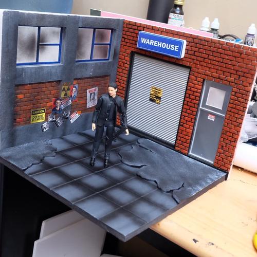 1/12 倉庫 ジオラマ FIGMA MAFEX FIGUARTS