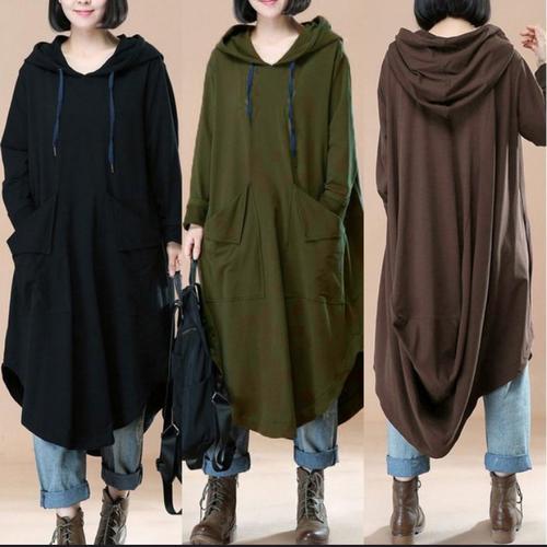 Jual Loose Irregular Baggy Pullover 