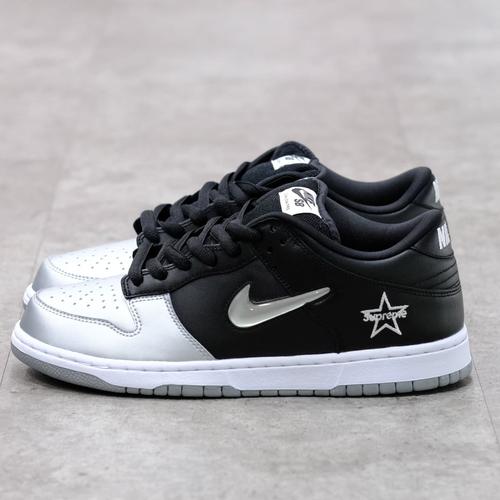 dunk low silver