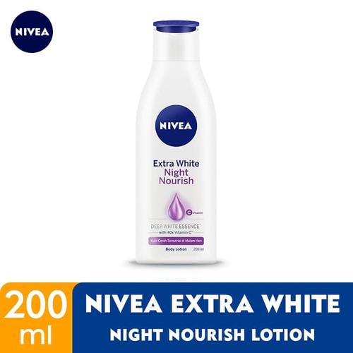 nivea extra white night nourish lotion