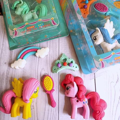 Foto Produk Set Penghapus Pensil Puzzle - Bentuk Little Ponny dari Frizia Collection