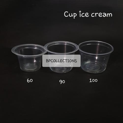 Jual 2pcs Cup Ice Cream Bening 60ml 90ml 100ml Gelas Puding Gelas Eskrim Jakarta Utara Bp Collections Tokopedia