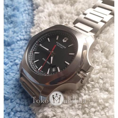 Jual Jam Victorinox Swiss Army INOX Black Dial 241723 Jakarta