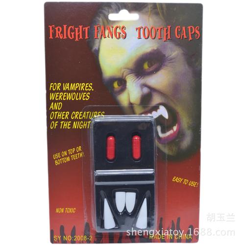 Gambar GIGI VAMPIR MURAH KOSTUM DRAKULA PESTA HALLOWEEN PARTY COSPLAY TARING dari MadisonShop Jakarta Barat Tokopedia