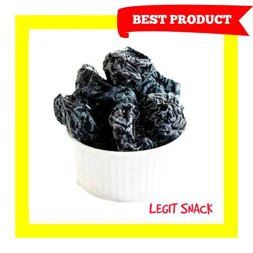Foto Produk MANISAN BUAH PLUM KERING HITAM TANPA BIJI / DRIED PRUNES ( PRUNE ) dari LEGIT SNACK