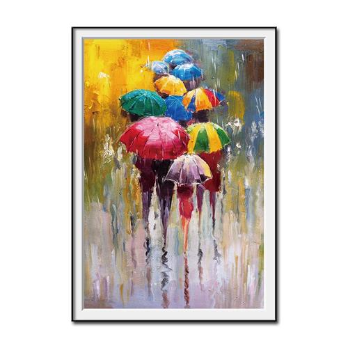 Jual People With Wall Pictures Watercolor Canvas Art Printed Oil Drawing - Jakarta Utara - Sentralstoreid | Tokopedia