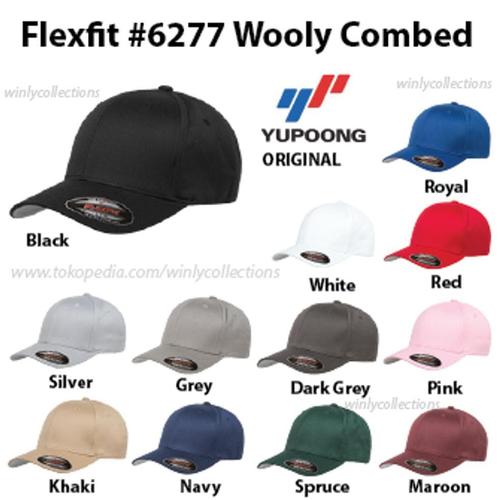 TOPI FLEXFIT WOOLY COMBED 6277 ORIGINAL 