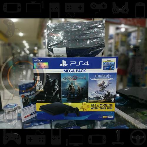 Foto Produk PS 4 Slim Mega Pack 1TB - NEW dari dpopshop