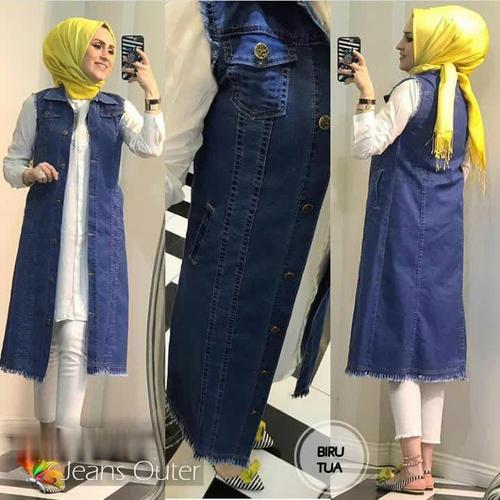 Jual rompi jeans Marie biru tua baju atasan remaja gaul trendy mar vt -  Kab. Bogor - Agrasandhya Boutique | Tokopedia