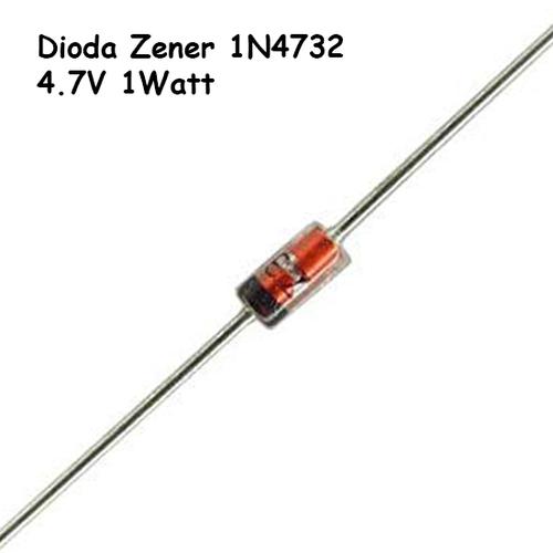 Jual Dioda Zener 4.7V 1W Diode 1N4732 4V7 1 Watt 1N 4732 - Kota ...