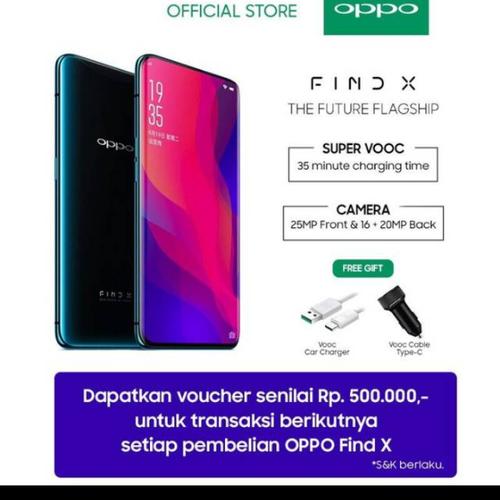 Foto Produk OPPO FIND X RAM 8GB ROM 256GB GARANSI RESMI dari EMMA Gadgets
