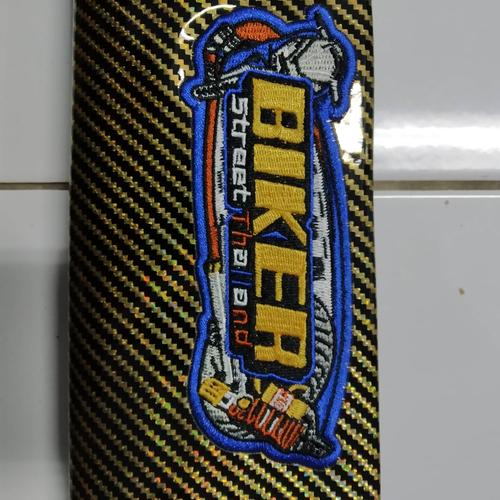 Foto Produk Sarung jok kulit Biker karbon Thailand cover jok - gold dari Lionel Speedshop