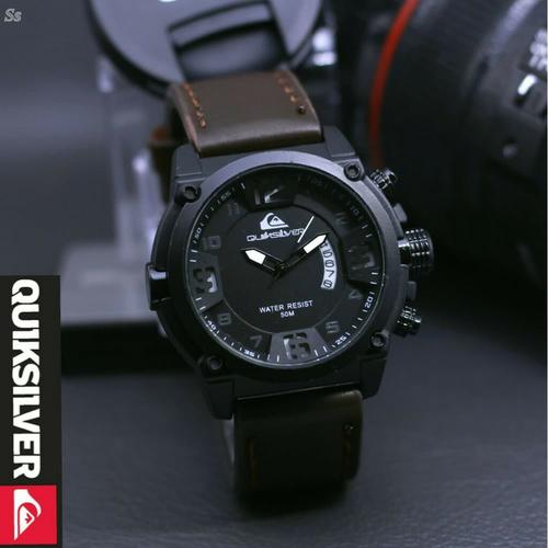 Gambar Jam tangan pria QUICKSILVER TANGGAL BULAN SABIT - Hitam Besar dari Ahokyahop Jakarta Pusat Tokopedia