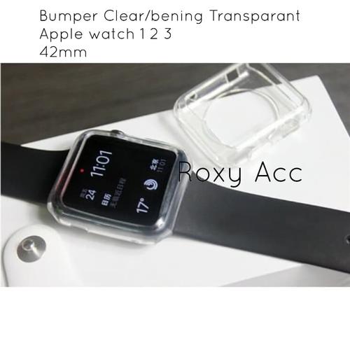 Foto Produk Soft case Casing Jelly Case Bumper Apple Watch 42mm Silicone Case dari Roxy Acc