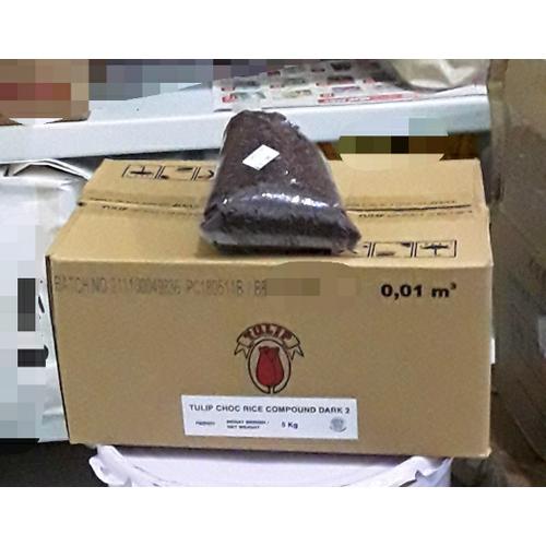 Foto Produk Meses tulip dark compound Harga Promo repack 1kg dari darilynn