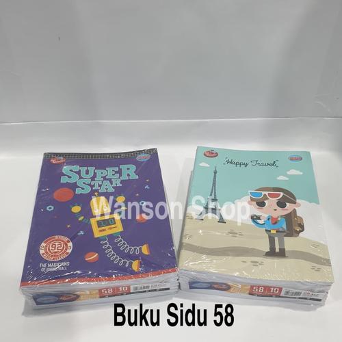 Foto Produk BUKU SIDU 58 / BUKU TULIS SIDU 58 dari Wanson-Shop