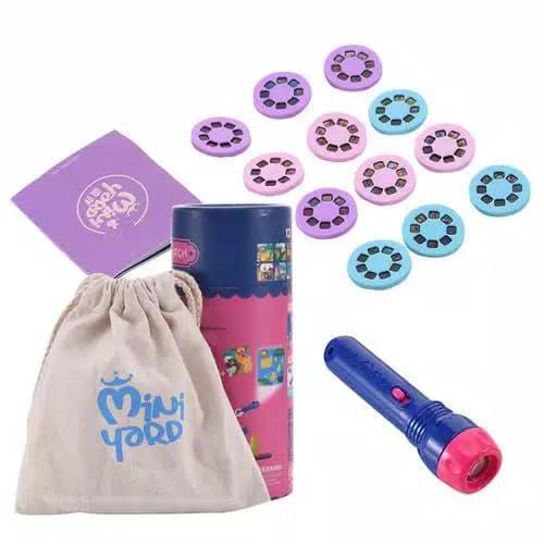 Foto Produk Mainan Edukasi Anak Senter Projector MINI YARD ~ STORYBOOK TORCH dari lovely kayy