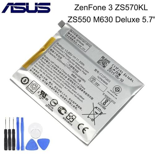 Jual Baterai Battery Asus Zenfone 3 Deluxe Zs570kl Model C11p1603 Kota Medan Karyateknikgirsang Tokopedia