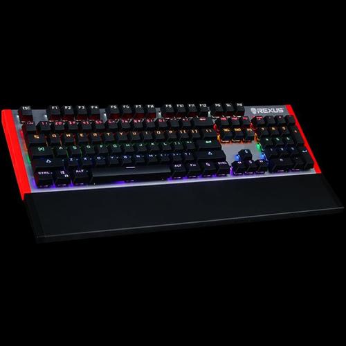Foto Produk Rexus Mx7 Rgb Legionare Mechanical Gaming Keyboard -Outemu Blue Switch dari Pakuan Strike