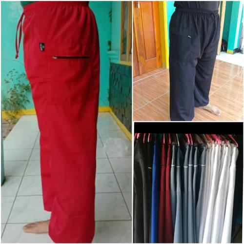 Foto Produk sirwal celana pangsi komprang terlaris full panjang - Putih, S dari bajupangsikonveksi