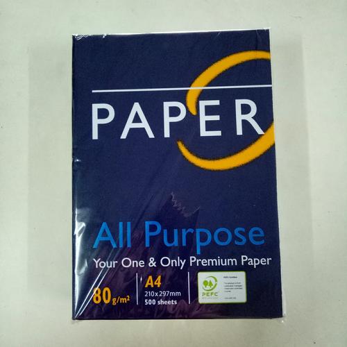 Gambar Kertas HVS A5 - 80 Gram Putih Polos dari Pembina Stationery Kota Tangerang Tokopedia