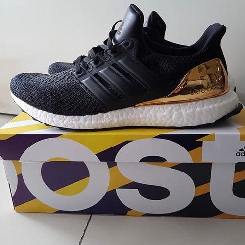 Jual ultra boost gold medal size 10 