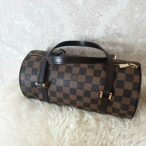 Shop for Louis Vuitton Damier Ebene Canvas Leather Papillon 26 cm Bag -  Shipped from USA