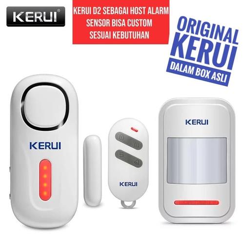 Foto Produk KERUI D2 Alarm Pintu dan Jendela dengan Remote Sensor Gerak dari Asyam Weiseman