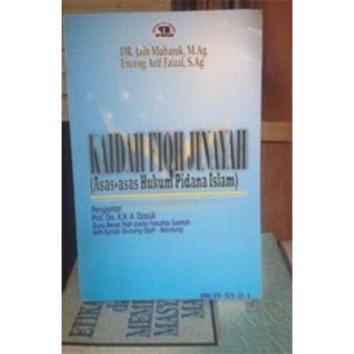 Jual Kaidah Fiqih Jinayah - Asas Asas Hukum Pidana Islam - Kota Bandung ...