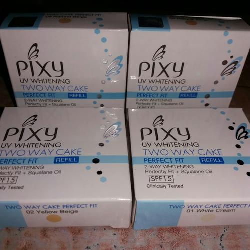 Foto Produk Refill Pixy UV Whitening twc ( ORIGINAL ) SPF 15 NET. 12.2 gr - White Cream dari UrangAring