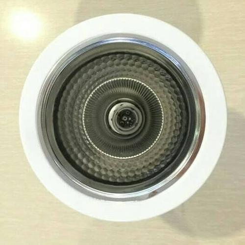 Foto Produk Kap Fitting Downlight 5 inchi 5" inch Inci White Putih Rumah Lampu dari ShineElectric