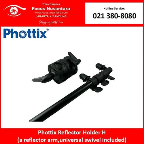 Gambar Phottix Reflector Holder H (a reflector arm,universal swivel included) dari Focus Nusantara Jakarta Pusat Tokopedia