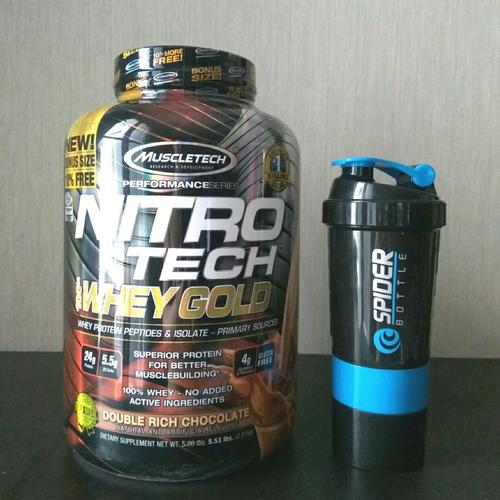 Foto Produk Muscletech Nitrotech Whey Gold 5,5lb BPOM - Strawberi dari Solid-Store