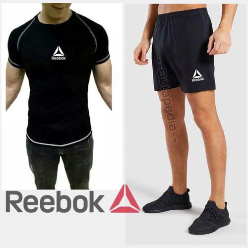 Foto Produk Stelan Kaos CPC REEBOK+ CELANA SPORT Olahraga fitnes Baju gym running dari Bolapedia