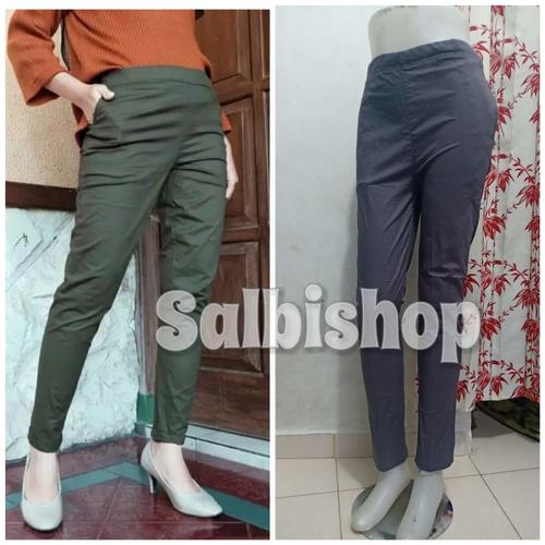 Foto Produk Celana katun strech 3R size STD (fit S to L) bb 40-60kg dari salbishop