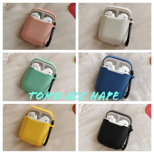 Foto Produk SILICONE CASE COVER SILIKON POLOS ORIGINAL AIRPODS GEN 1 & 2 TERMURAH - SPEARMINT GREEN dari TOKO ACC HAPE