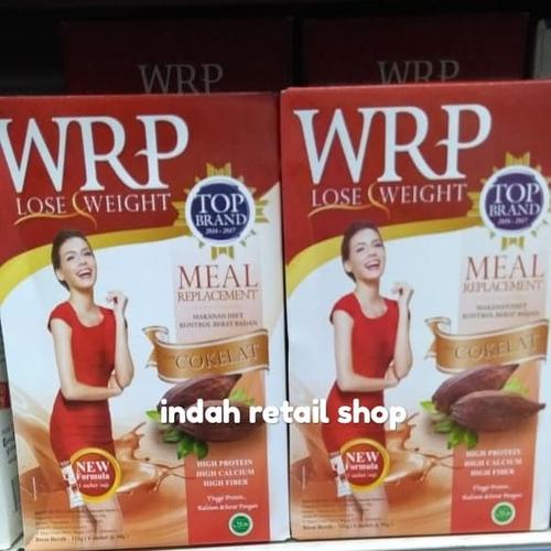 Foto Produk Wrp lose weight meal chocolate 12's dari indah retail shop