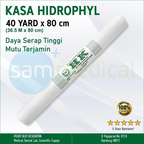 Jual Hk Kasa Hydrofil Ukuran 40 Yard X 80 Cm - Kota Bandung - Sam Medical |  Tokopedia