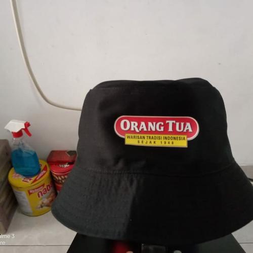 Jual TOPI PRIA BUCKET HAT ORANG TUA 