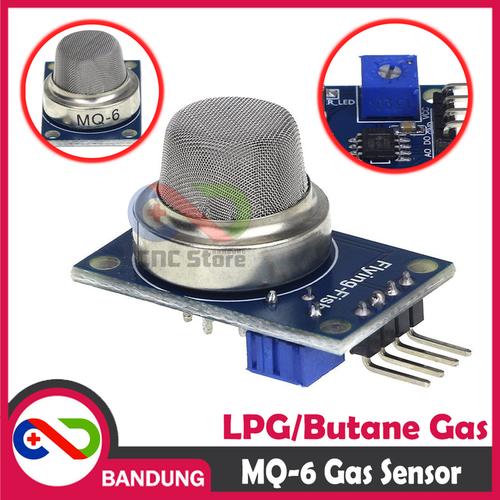 Jual MQ-6 MQ6 LPG LNG BUTANE GAS SENSOR MODULE FOR ARDUINO UNO MEGA ...