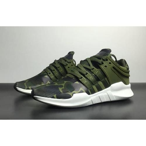 Jual Adidas EQT Support ADV Camo Green Army High Premium Original Kab. Bekasi Shazi Sport Tokopedia