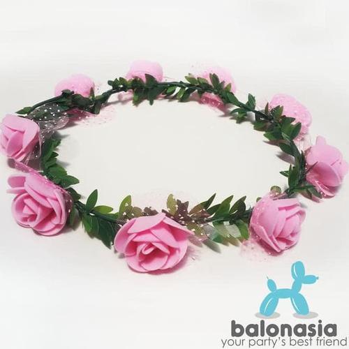 Foto Produk HOT SALE Balonasia Flower Crown / Aksesoris Pesta Mahkota Bunga - dari Arfi Fahrezi Galleryz